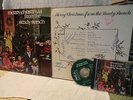 BRADY BUNCH- Merry Xmas From, LP signed by all 6 kids & CD +extra cover