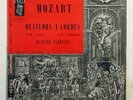 VEGA LP MOZART string quartets no.17 & 19 - QUATUOR PARRENIN - RARE LP