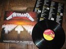 METALLICA master of puppets ex+ Kultalbum record in ex+, cover vg++/ex+
