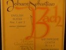 VEDERNIKOV Piano plays BACH English Suites No. 1 & No. 2 on MELODIYA LP