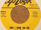 Charles Mintz Funky Northern Soul 45 on Up Look Since I Found You Girl