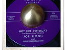 Joe Simon Just Like Yesterday NORTHERN SOUL MOD HEAR 45