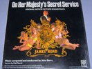 007 JAMES BOND Soundtrack “On Her Majesty’s Secret Service”1969 UA-LA299-G-0698