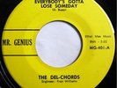 * DEL-CHORDS Everybody's Gotta Lose RARE NORTHERN SOUL DOO WOP Mr Genius 45 HEAR