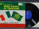 IRISH SONGS OF FREEDOM Vol.3 Sung by Willie Brady Rare Mono Avoca Folk Shrink