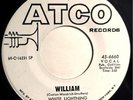* WHITE LIGHTNING William/Of paupers & Poets RARE HEAVY PSYCH FUZZ Atco 45 HEAR