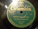TURKISH 78 RPM RECORD- COLUMBIA 75011-F ACHILLEAS POULOS 12 INCH