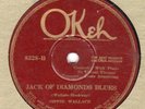 Okeh 8328 Sippi Wallace with LOUIS ARMSTRONG 1926 JACK O DIAMONDS