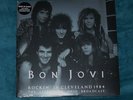 BON JOVI ' ROCKIN' IN CLEVELAND 1984' BACK ON BLACK 180G 2 X COLOURED LP*NEW*