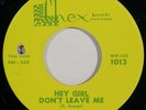 TECHNICS “Hey Girl Don’t Leave Me” rare northern soul 45 CHEX 1013  HEAR