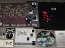 MAYHEM Grand Declaration Of War 2000 BOX SET PicLP DIGI 1ST PRESS Emperor Burzum