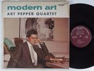 ART PEPPER QUARTET Modern Art SCORE 4030LP