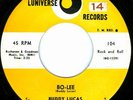 BUDDY LUCAS Bo-Lee MOD R&B POPCORN 45 LUNIVERSE STRONG VG+