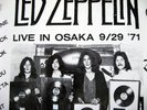 Led Zeppelin Live in Osaka 9-29-1971  Rare Double LP Stereo  Good condition Look