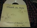 DEATH IN JUNE Flowers of Autumn LP Rare Limited White Vinyl