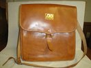 Atlantic Records Record Album Leather Messenger Shoulder Laptop Bag Tote Rare