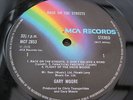 Gary Moore BACK ON THE STREETS  UK LP 1ST PRESS 1 PLAY EVER   100% MINT MINUS