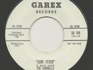 Rare Surf THE CORNELLS Surf Fever 45 GAREX Instrumental 1963 Promo NM
