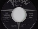 R&B Mod Jazz Soul 45 KAI WINDING & ORCHESTRA Comin' Home Baby VERVE VG+ HEAR