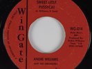 R&B Mod Soul 45 ANDRE WILLIAMS AND ORCHESTRA Sweet Little Pussycat WINGATE HEAR