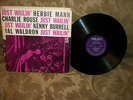 Charlie Rouse Herbie Mann Just Wailin' New Jazz 8211 purple label mono RVG
