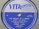 VERY RARE Freddy Nagel with Patti Page 78 RPM - My Heart Is A Hoby L K