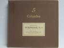 COLUMBIA BEETHOVEN SYMPHONY NO 9 FELIX WEINGARTNER 8x78RPM