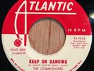 The Commodores funk soul promo 45   Keep On Dancing / Rise Up