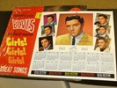ELVIS GIRLS GIRLS GIRLS LIVING STEREO WITH RARE CALENDAR LSP-2621 IN SHRINK WRAP