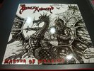 BLACK KNIGHT MASTER OF DESASTER LP CULT METAL CLASSICS LTD 500COPIES  VILLAIN