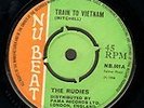 the rudies TRAIN TO VIETNAM . NU BEAT 7in 1968. Rocksteady