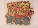 80s Psychobilly Punk KING KURT destination UK Shaped Picture Disc Vinyl Single