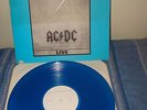 AC DC  LIVE VINILE BLU RARO