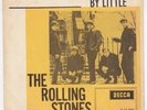 ROLLING STONES Not Fade Away RARE Denmark 45 YELLOW BOX sleeve DANISH p/s HEAR