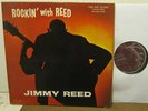 Rockin' With Reed JIMMY REED Vee-Jay MAROON LABEL Phonograph Record Album LP