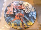 Iron Maiden picture Disc LP Number of the Beast EMI 1st press Not the Bootleg 1