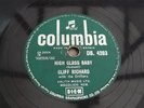 CLIFF RICHARD AND THE DRIFTERS HIGH CLASS BABY RARE 78 RPM RECORD 1958 *C*