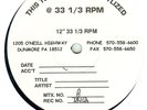 METALLICA Master Of Puppets 8-track promo double LP TEST PRESSING
