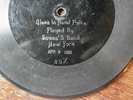 Berliner 80X SOUSA'S BAND Glass in Hand Polka New York Apr 8 1898 VG++ condition
