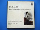 Lautenbacher / Galling - Bach violin sonatas - VOX  -  MINT 