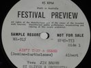JIM BROWN 1955 FESTIVAL 45 ROCKABILLY BOP 
