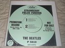 The Beatles Not For Sale Strawberry Fields Forever Promo Record Maclean Music