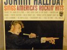 RARE Johnny HALLYDAY sings america's rockabilly import PHILIPS EX Minus to VG +