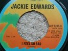 Jackie Edwards I Feel So Bad/Come on Home Island Label Ex con Rare Northern soul