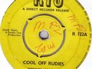 DERRICK MORGAN/SKINHEAD REGGAE/RIO R122/COOL OFF RUDIE - TAKE IT EASY..LISTEN