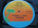Richard & Linda Thompson POUR DOWN LIKE SILVER UK LP 1ST A1/B1 PLAYS NEAR MINT -