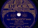 WW2 VERA LYNN 78RPM - THE WHITE CLIFFS OF DOVER - I'LL BE WITH YOU IN APPLE BLOS