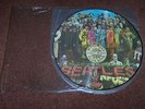 THE BEATLES SGT.PEPPERS LONELY HEARTS CLUB BAND PICTURE DISC VINYL LP.EX+.
