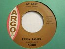 ETTA JAMES AT LAST / I JUST WANT TO MAKE LOVE TO YOU BROWN ARGO SOUL