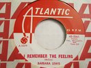 BARBARA LEWIS I REMEMBER THE FEELING / BABY WHAT DO YOU DJ NORTHERN SOUL
